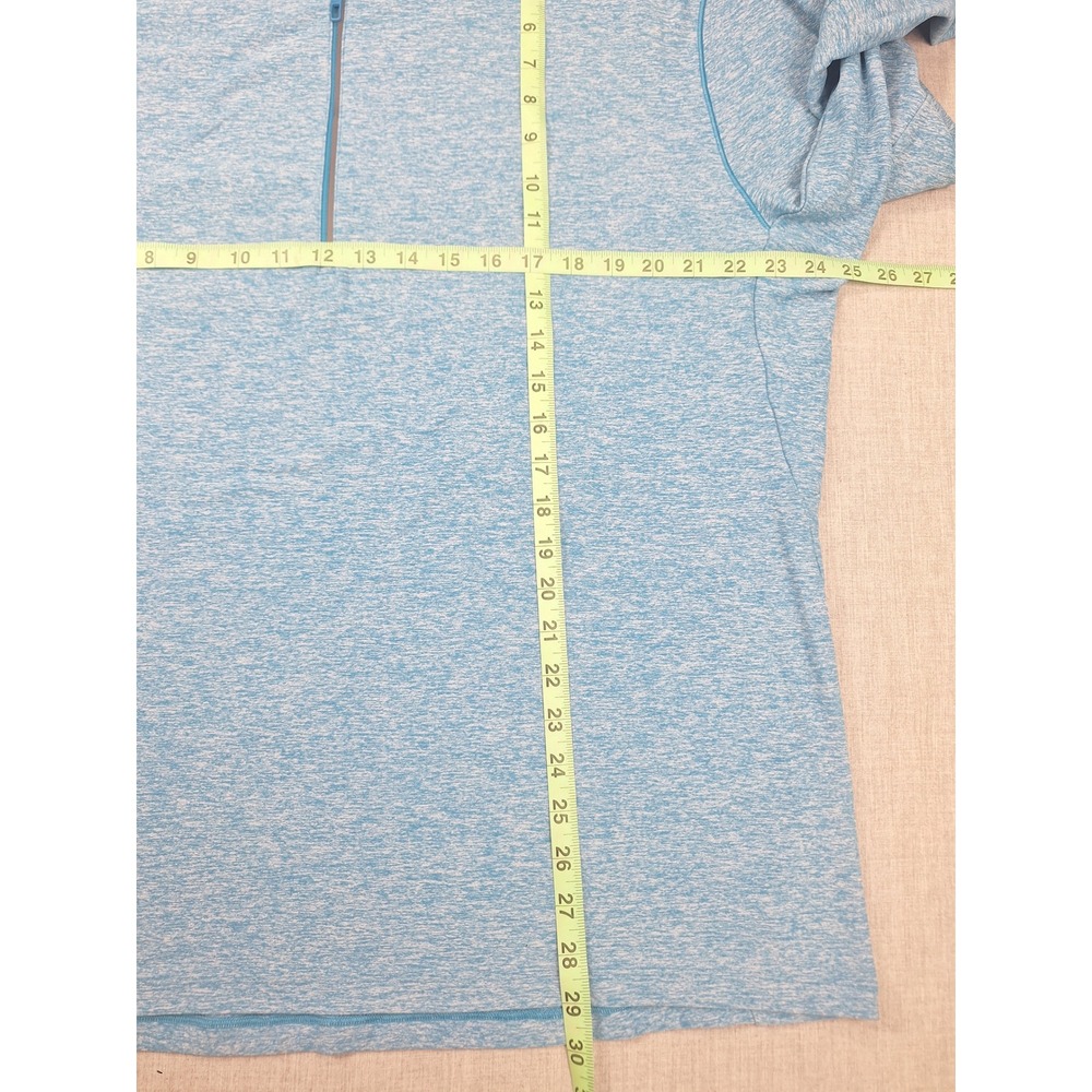 Lululemon Metal Vent Tech 1/2 Zip 2.0 Mens XXL Blue Heather Pullover Athleisure - Picture 5 of 8